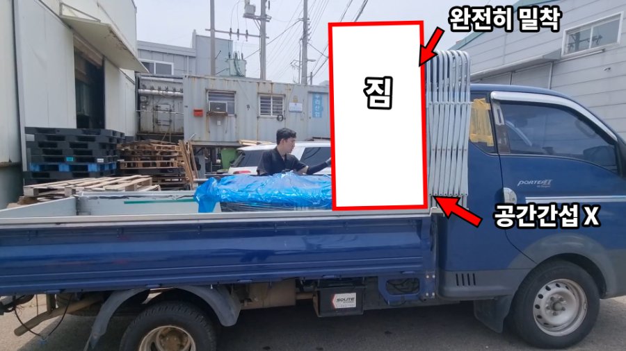 프로호루, 짐이 앞까지 완전히 밀착