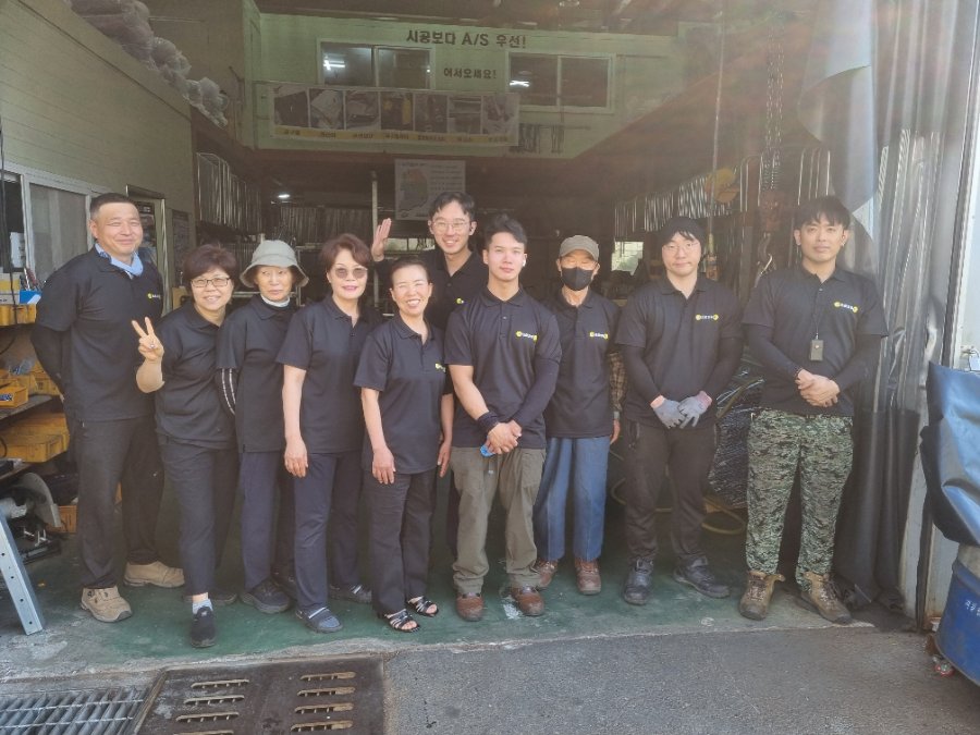 충분한 AS 인력규모